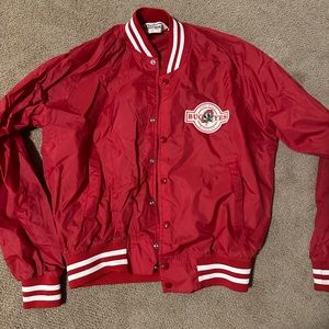 Vintage Ohio State Windbreaker Bomber